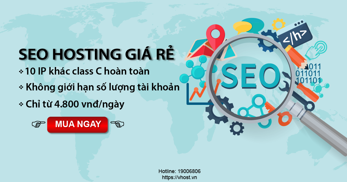 SEO Hosting Giá Rẻ - vHost